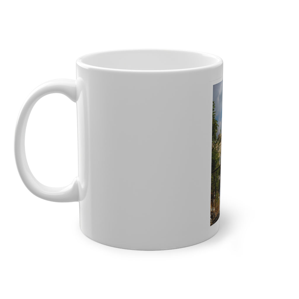 Sukkot Prayer at the Western Wall (Kotel) in Jerusalem  — Photo Coffee Cup