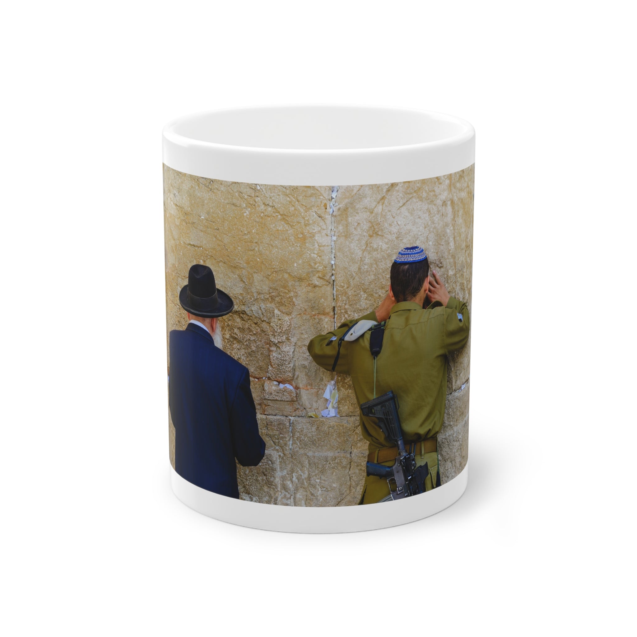 Western Wall (Kotel) Prayer Photo Mug - Jerusalem